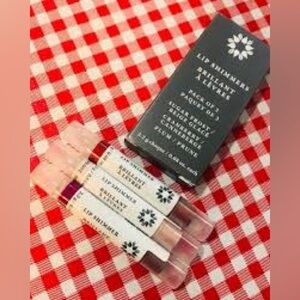 NIB Norwex Lip Shimmer Trio - Sugar Frost, Cranberry & Plum